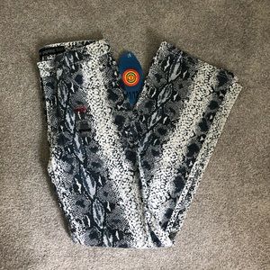 R.V.T. Snakeskin Jeans